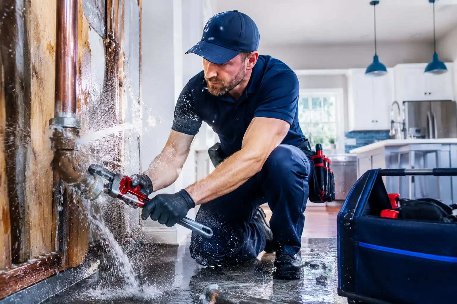 Local emergency pipe repair professionals in North Star, OH